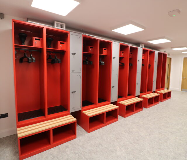 locker and boot room