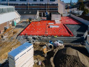 de la salle college construction